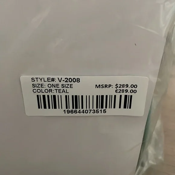 Valentino Orlandi Teal Crossbody Bag - Picture 5 of 7